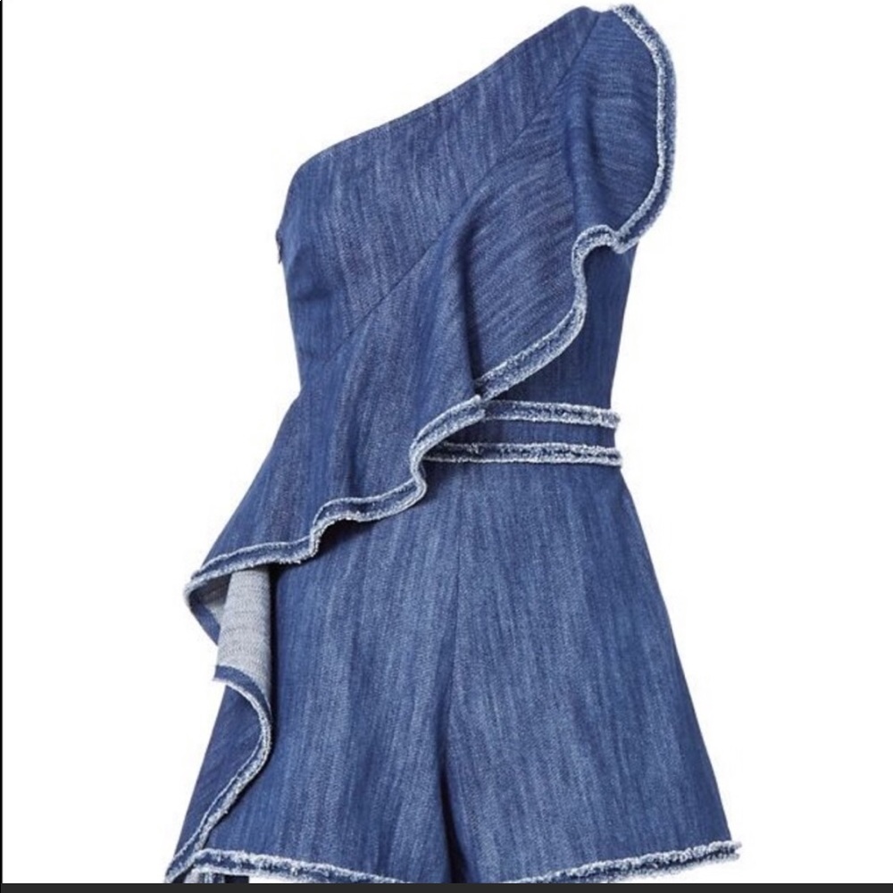 Alexis- Blakely Denim Romper- NWOT